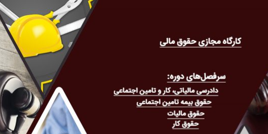کارگاه مجازی حقوق مالی دادبانان